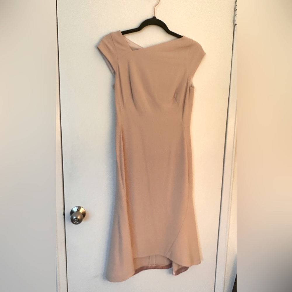 LK Bennett fit and flare blush pink dress - new with tags